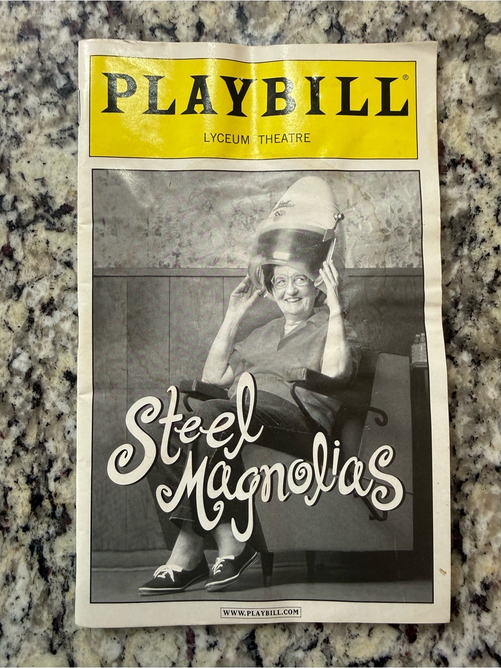 Steel Magnolias Playbill